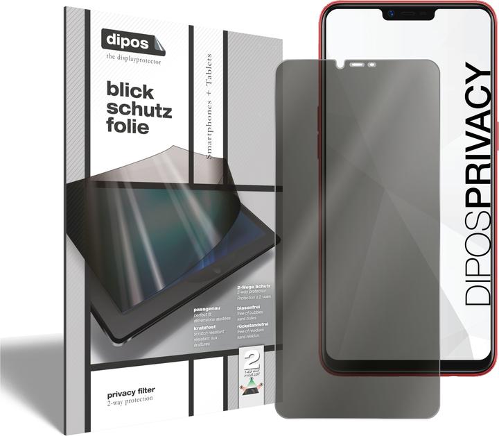 Produktbild Dipos Blickschutzfolie 2-Way Anti-Shock (1 Stück, Oppo A3s)