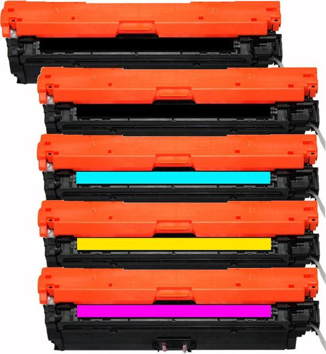 Image du produit Hermex Compatible HP Color LaserJet CP5225n cartouches de toner (M, CF, C, Y)