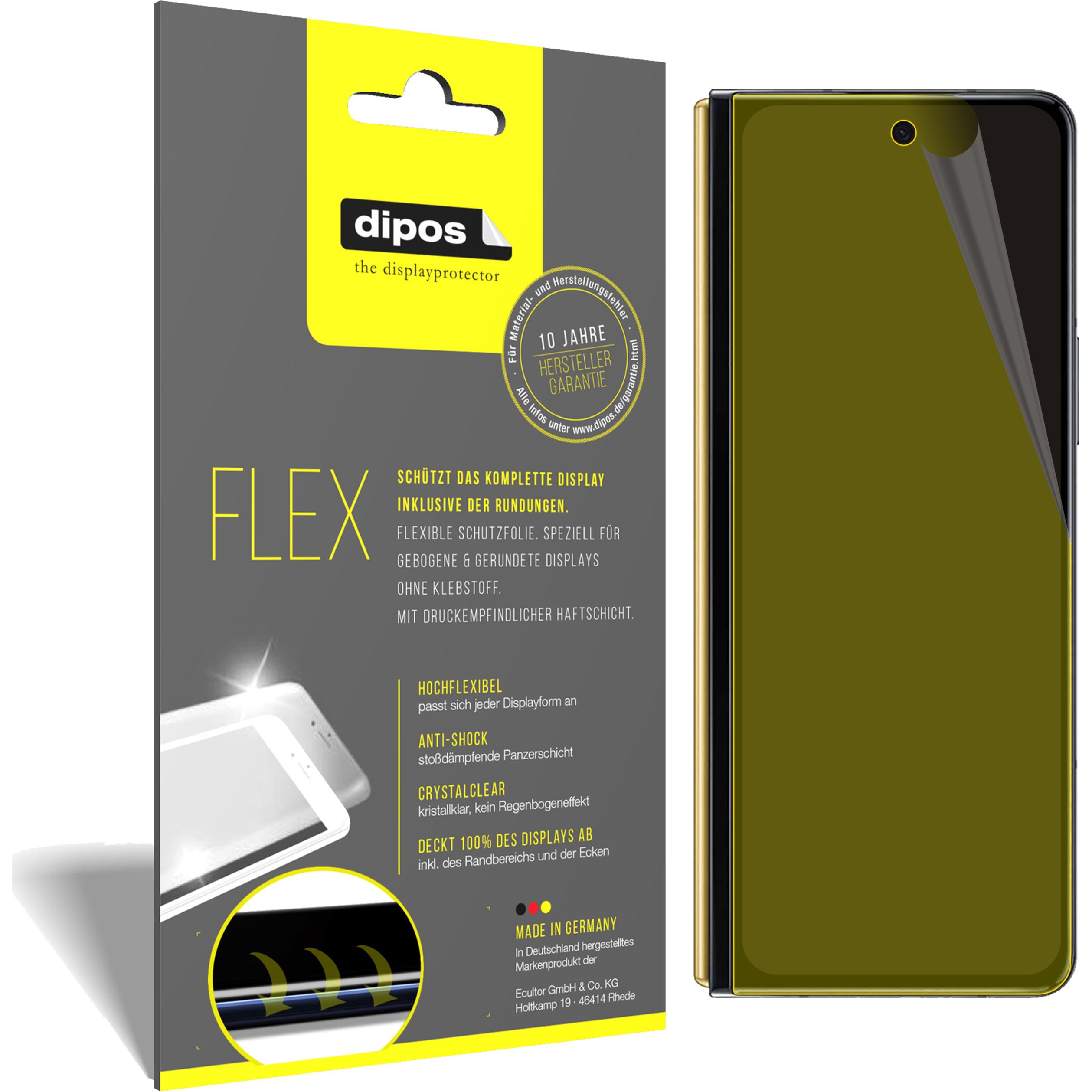 Thumbnail - Dipos Displayschutzfolie Full-Cover 3D (3 Stück, Samsung Galaxy S21), Smartphone Schutzfolie, Transparent