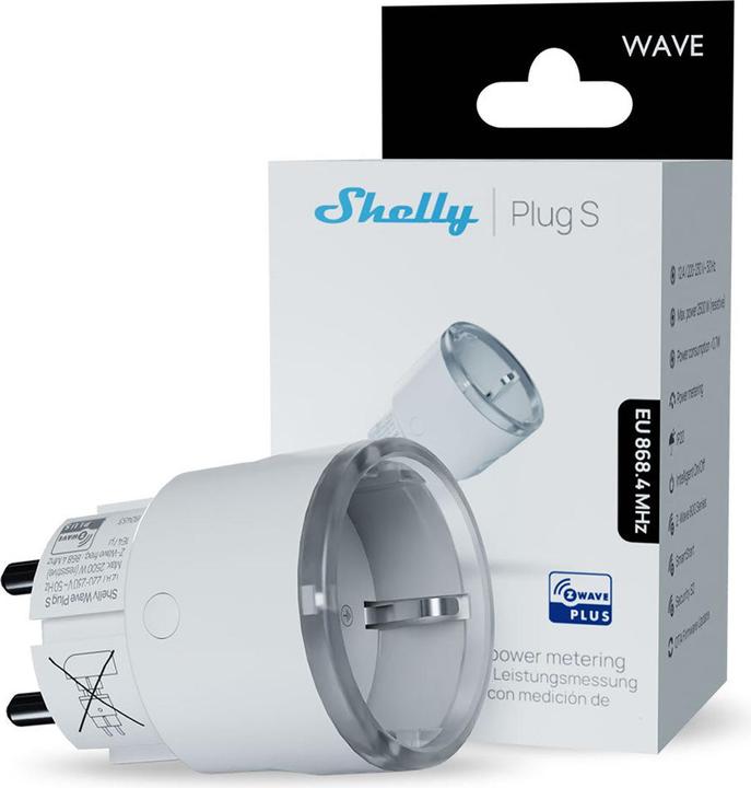 Actual product image Shelly SmartPlug Wave S