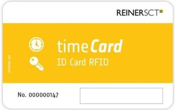 Image du produit ReinerSCT timeCard Premium Carte à puce 10 DES