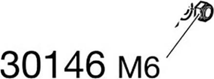 Produktbild Thule Mutter M6 (976/981/913)