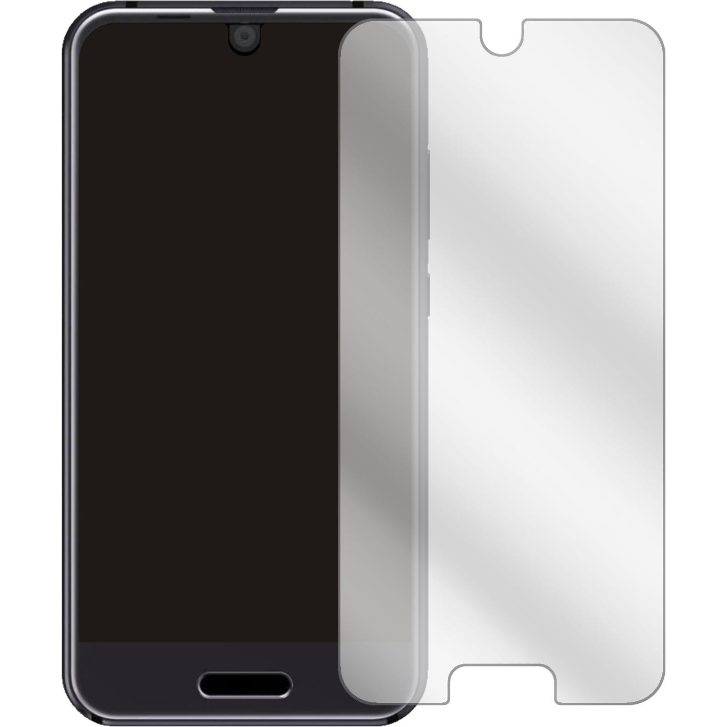 Thumbnail - Dipos Displayschutzfolie Crystalclear (2 Stück, Sharp Aquos R Compact), Smartphone Schutzfolie, Transparent