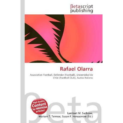 Rafael Olarra, Ratgeber