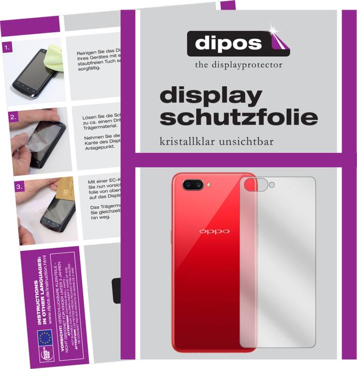 Produktbild Dipos Displayschutzfolie Crystalclear (5 Stück, Oppo A3s)