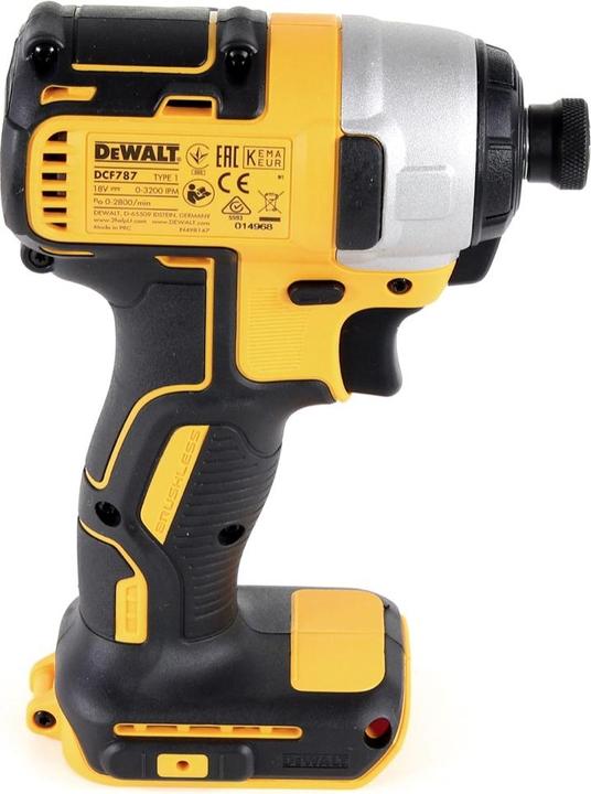 Produktbild DeWalt DCF 787 N Akku Schlagschrauber 18V 170Nm Brushless Solo - ohne Akku, ohne Ladegerät