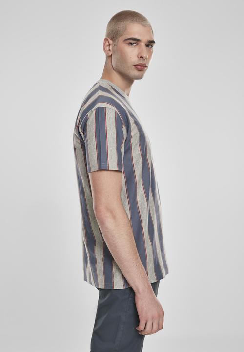 Produktbild Urban Classics Printed Oversized Bold Stripe Tee (S)