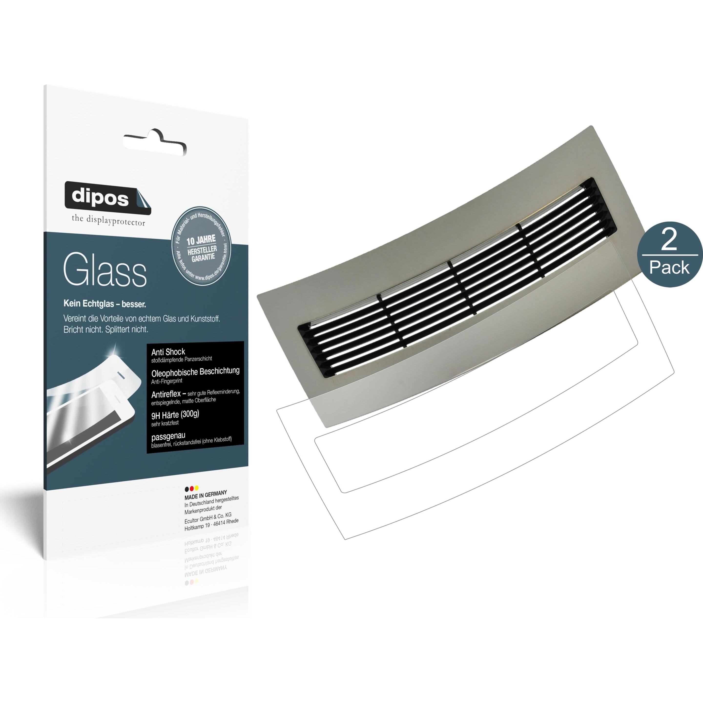 Dipos Displayschutz Anti-Shock, Zubehör Kaffeemaschinen, Transparent