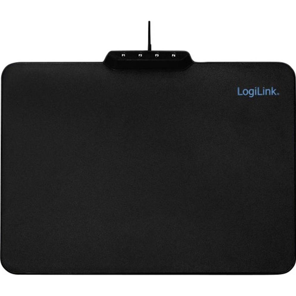 LogiLink Mausmatte (M), Mausmatte, Schwarz