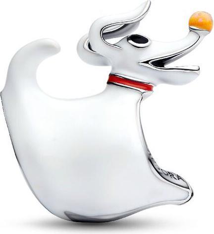 Actual product image Pandora Disney The Nightmare Before Christmas Zero Charm (925 sterling silver, Enamel)