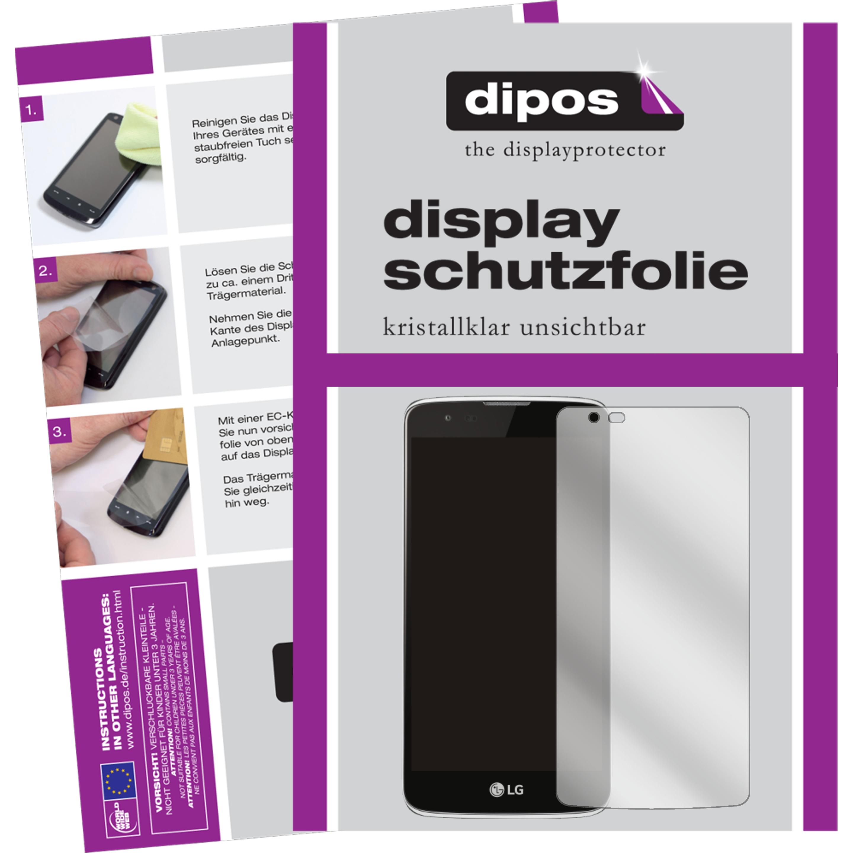 Dipos Displayschutzfolie Crystalclear (6 Stück, LG Phoenix 2), Smartphone Schutzfolie, Transparent