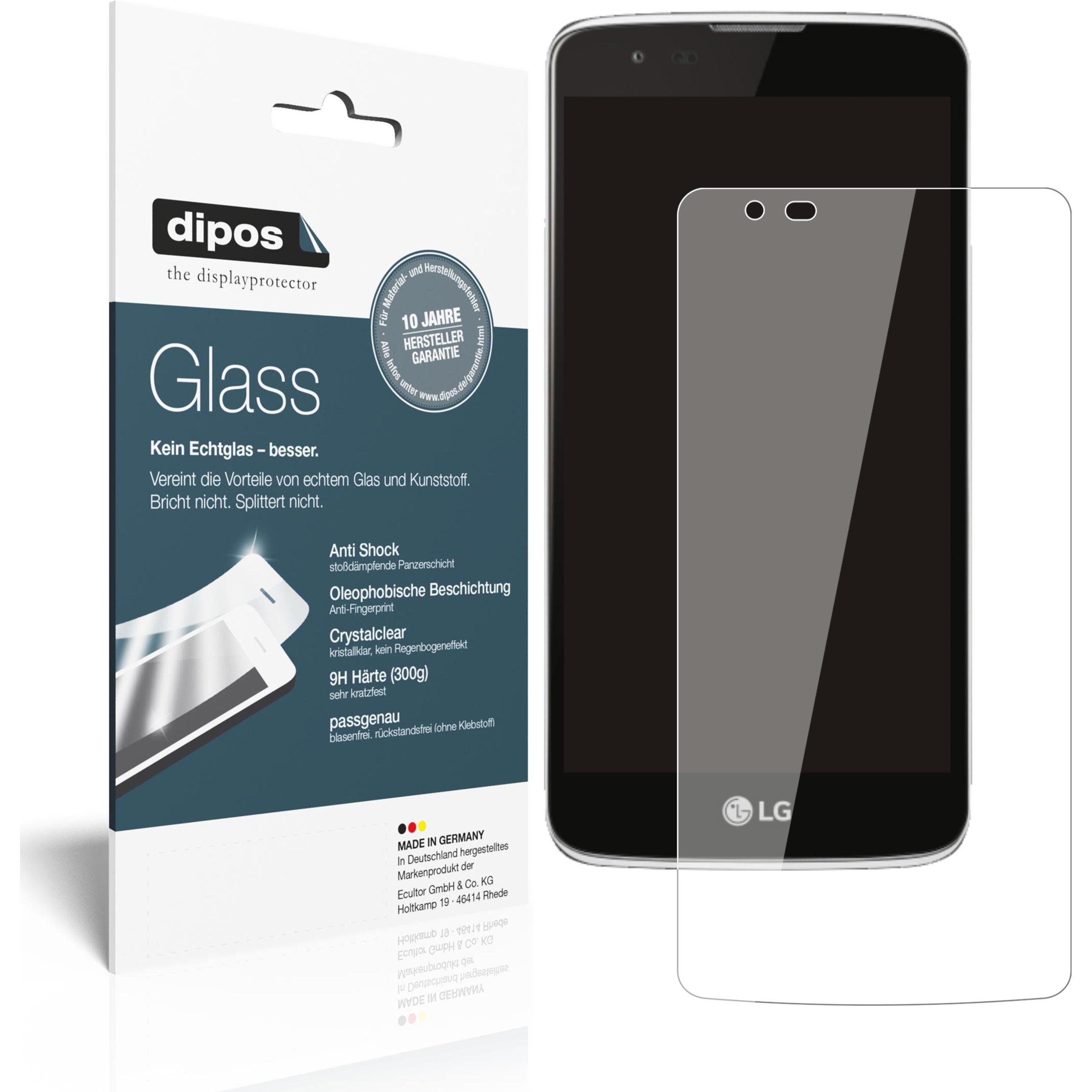 Dipos Displayschutz Anti-Shock (2 Stück, LG Phoenix 2), Smartphone Schutzfolie, Transparent