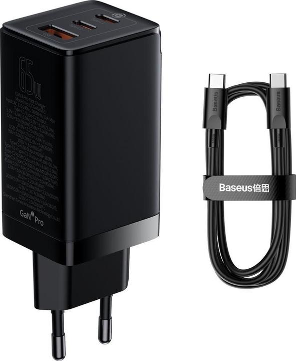 Produktbild Baseus GaN3 Pro Fast Charger (65 W)