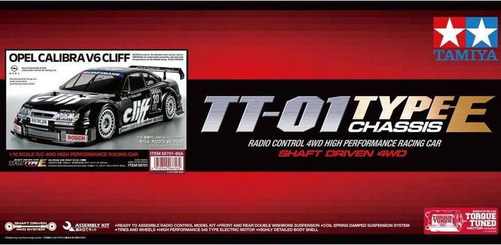 Image du produit Tamiya Opel Calibra V6 Cliff TT-01E (Kit)