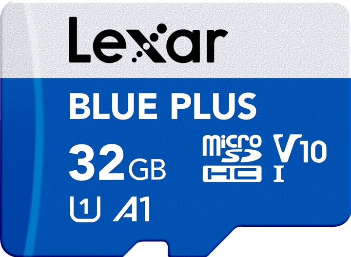Produktbild Lexar MEMORY MICRO SDXC 32GB UHS-I/W/A LMSBLPL032G-BNANG (32 GB, microSDHC, microSDXC, U1, UHS-I)
