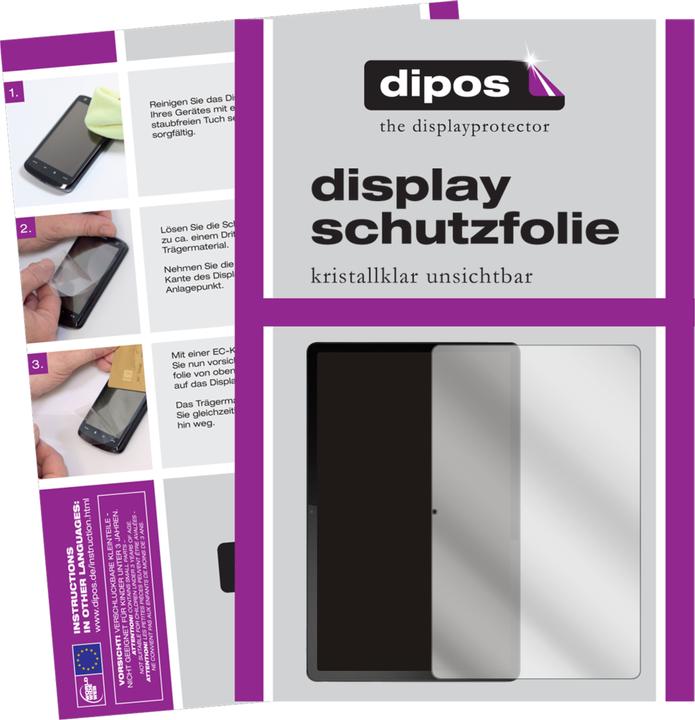 Produktbild Dipos Displayschutzfolie Crystalclear (2 Stück, Lenovo Tab P11 Plus)