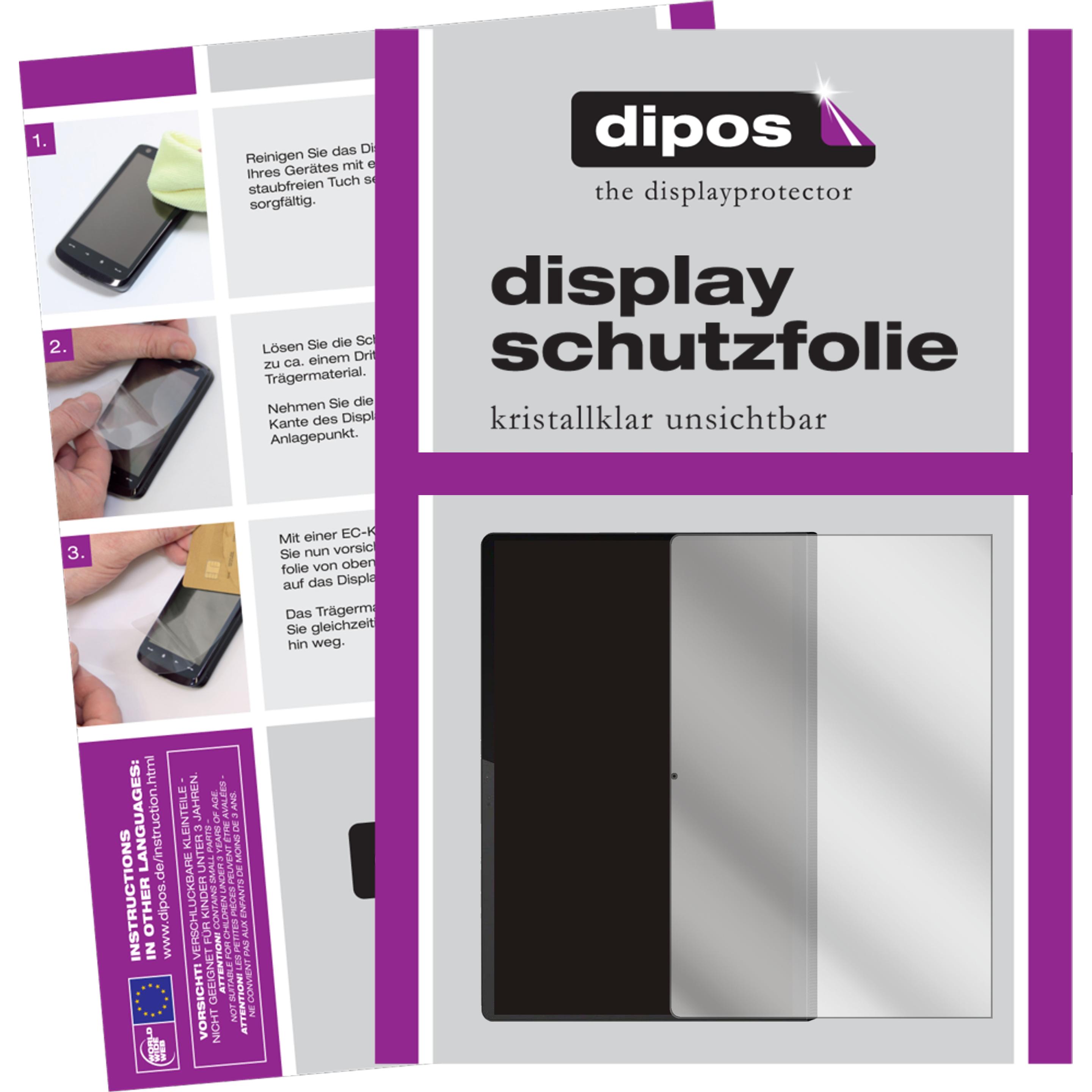 Dipos Displayschutzfolie Crystalclear (1 Stück, Lenovo Yoga Tab 11), Tablet Schutzfolie