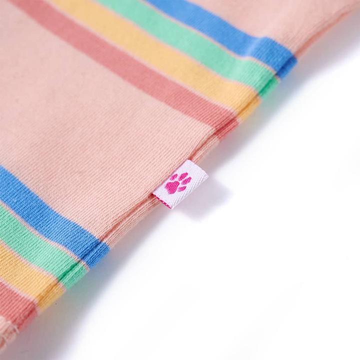 Immagine prodotto vidaXL Maglietta da bambino rosa pesca 104,Materiale: 95% cotone. 5 (104)