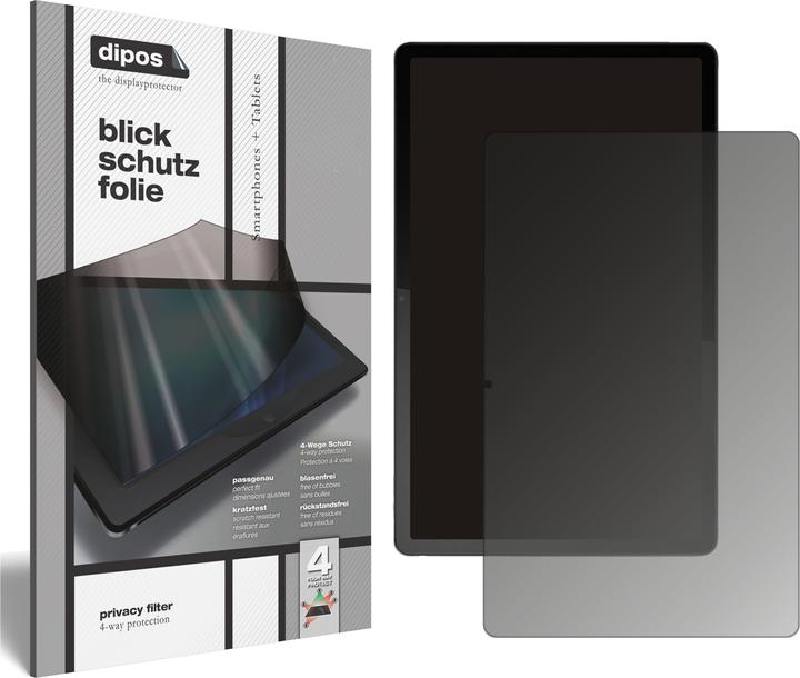 Dipos Blickschutzfolie 4-Way Privacy (1 Stück, Lenovo Tab P11 Plus)