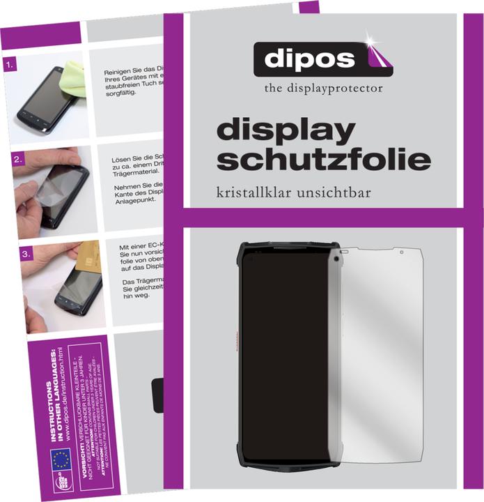 Dipos Displayschutzfolie Crystalclear (6 Stück, Ulefone Power Armor 13)