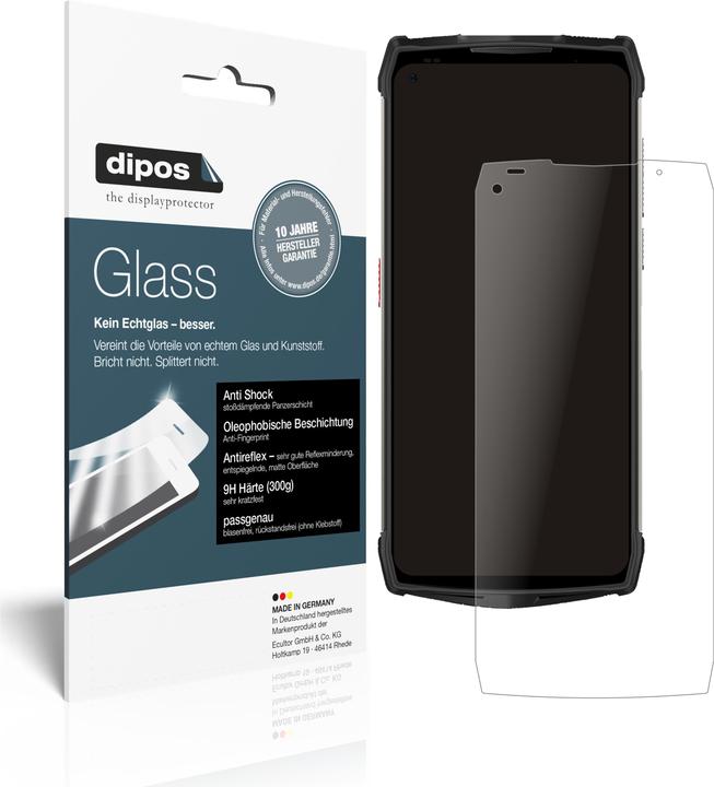 Dipos Displayschutz Anti-Shock (2 Stück, Ulefone Power Armor 13)