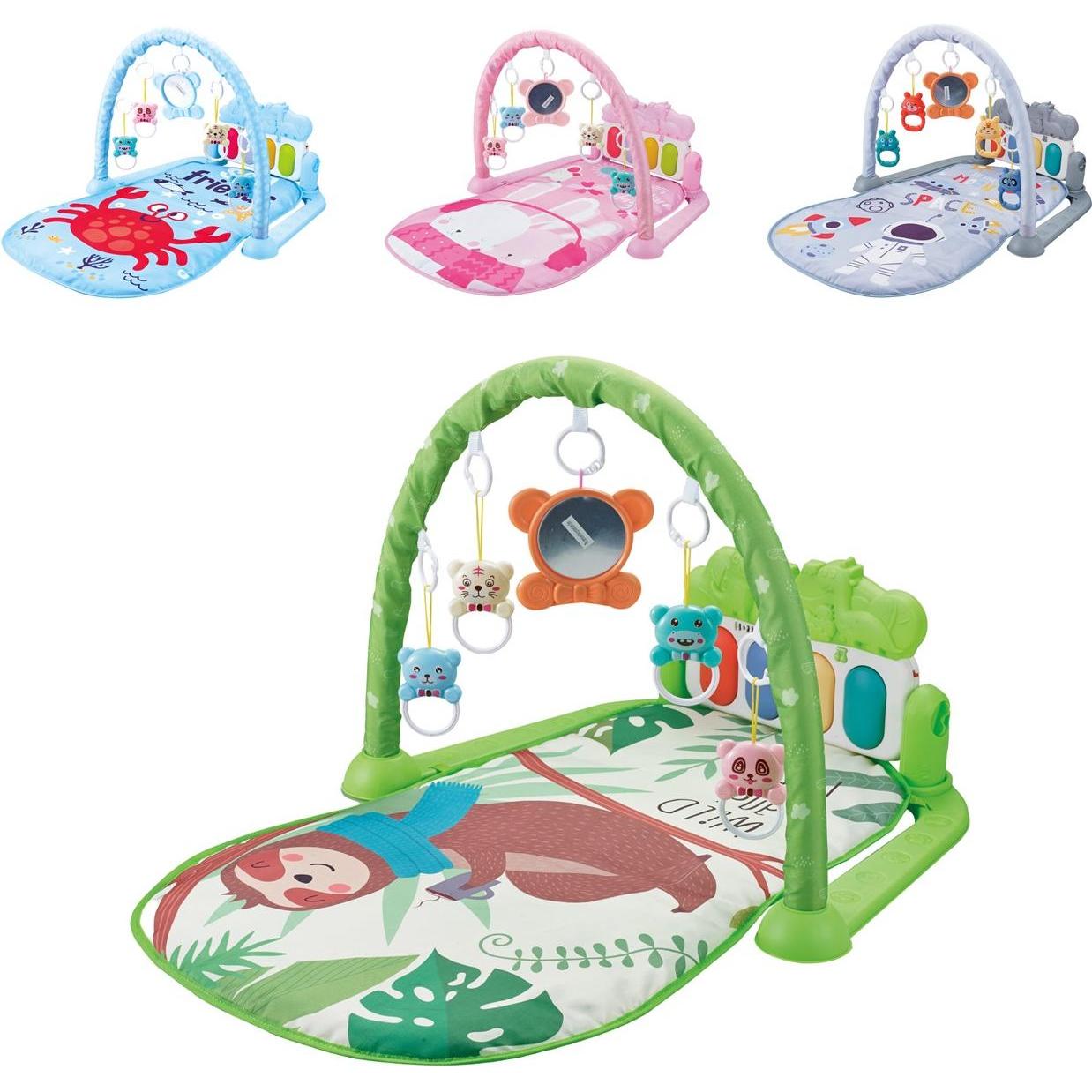 Chipolino, Krabbeldecke + Spielbogen, Spielbogen, bunte Krabbeldecke