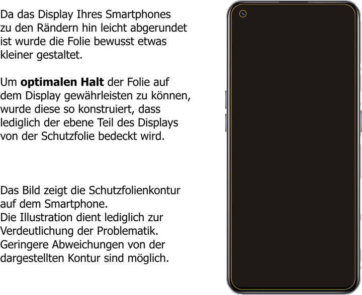 Produktbild Dipos Displayschutzfolie Antireflex (2 Stück, Realme X7 Max 5G)