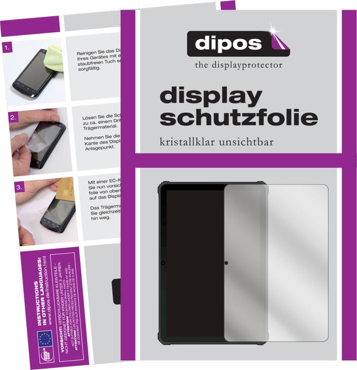 Produktbild Dipos Displayschutzfolie Crystalclear (2 Stück, Oukitel RT1)