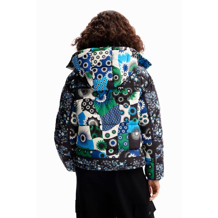 Produktbild Desigual patchwork-daunenjacke desigua (L)