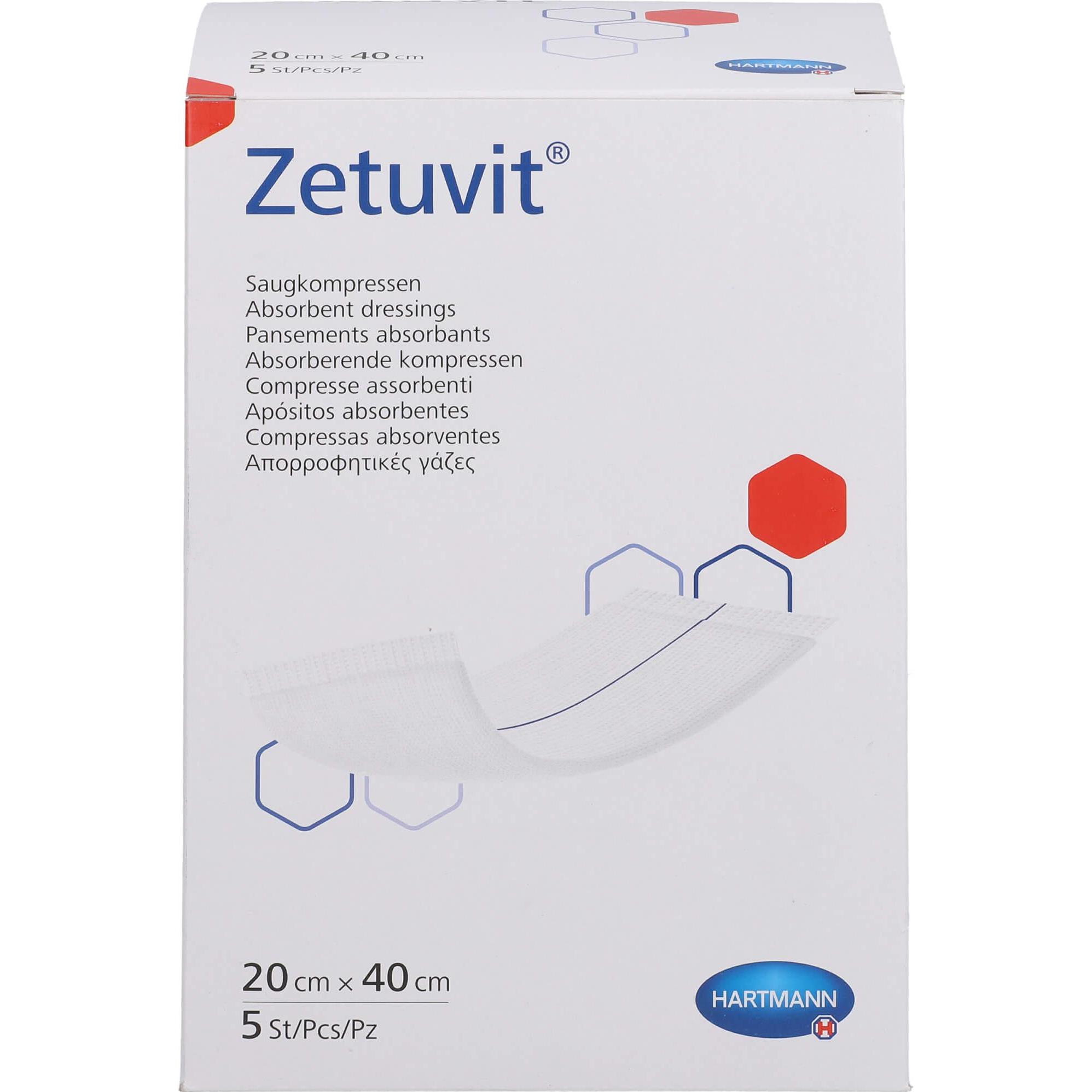 Thumbnail - Zetuvit, Verbandsmaterial, Absorptionsverband 20x40cm steril
