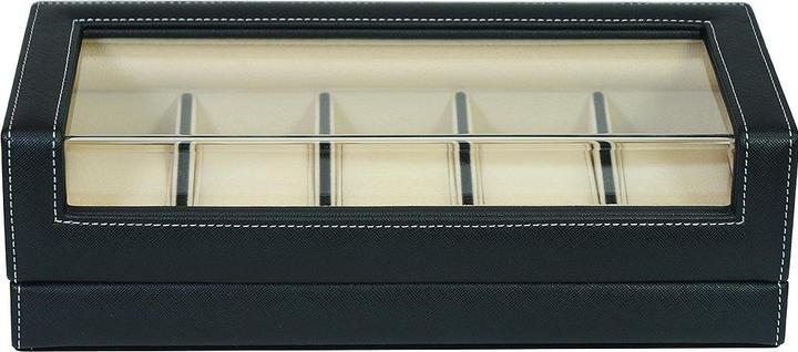 Produktbild Rothenschild Uhrenbox RS-3035-BL für 5 Uhren schwarz