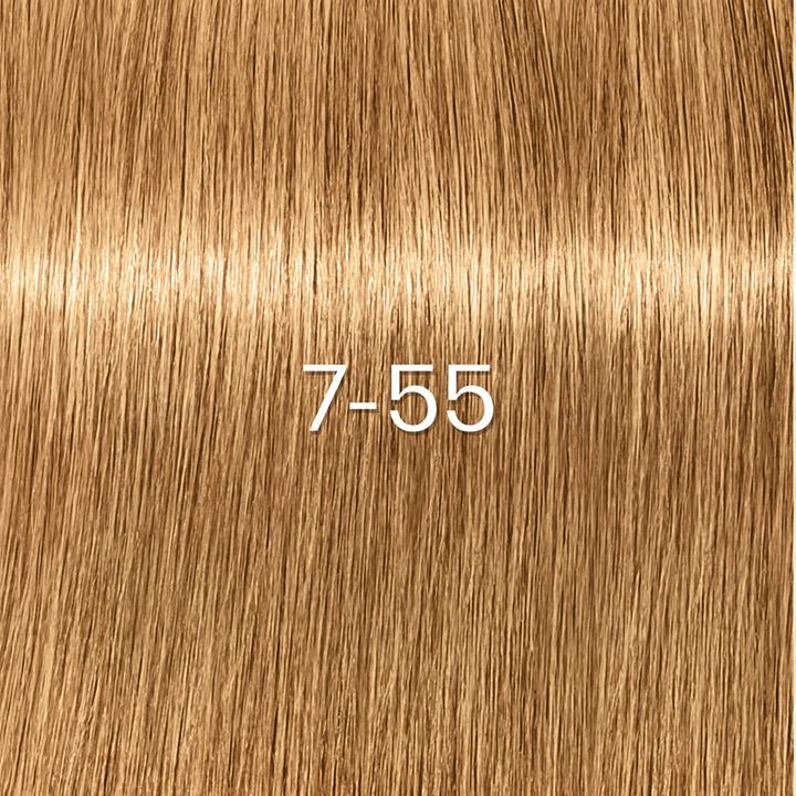 Actual product image Schwarzkopf Igora Zero AMM - 7-55 Medium Blonde Gold Extra (7-55 Mid blonde Gold Extra)
