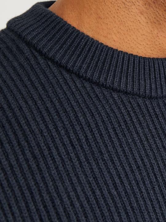 Produktbild Jack & Jones RDD Einfarbig Strickpullover mit Rundhals Strickpullover mit Rundhals (M)