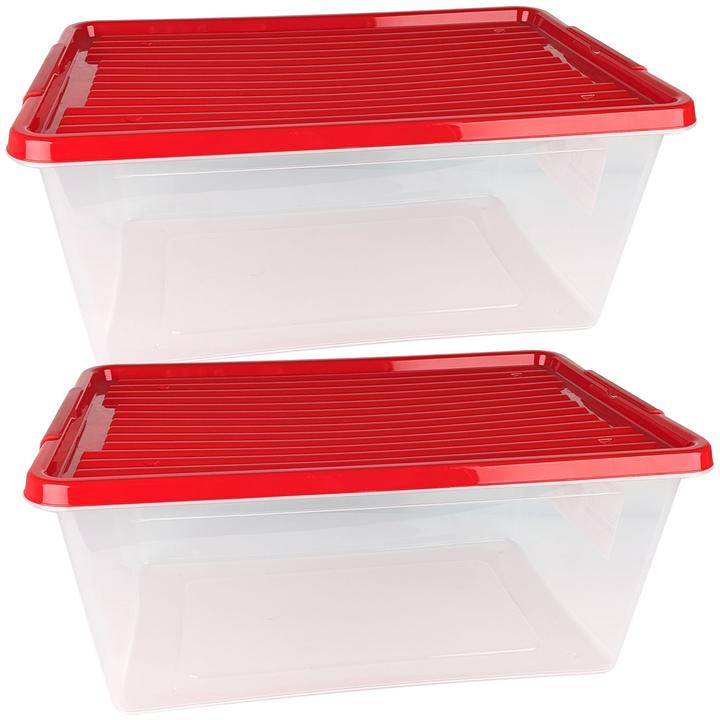 Produktbild Casativo Aufbewahrungsbox für Christbaumkugeln mit 30 Fächern, 2er-Set (2-teilig)