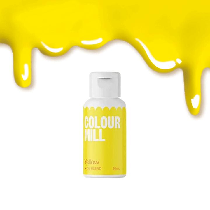 Actual product image Colour Mill Fat soluble paste colour yellow (20 ml)
