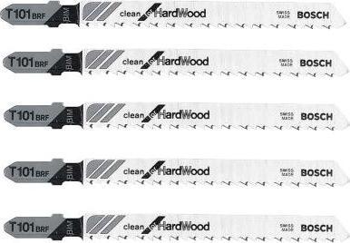 Actual product image Bosch Professional Zubehör PRO Hardwood clean reverse T101BRF jigsaw blade, 100 mm, 5 pcs.