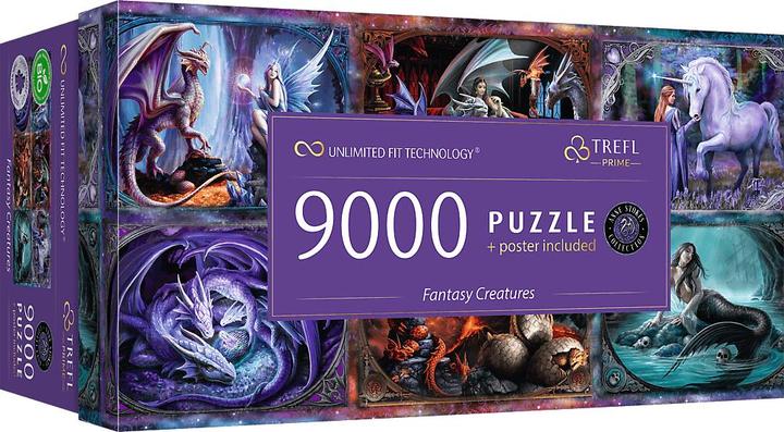 Produktbild Trefl Anne Stokes - Fantasie - Kreaturen (9000 Teile)