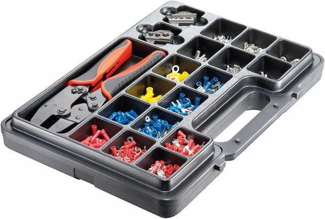 Produktbild technocraft Kabelschuh-Klemmzangen-Set, 1000-tlg