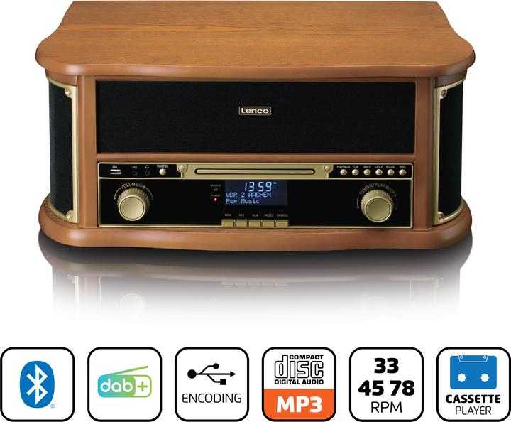 Actual product image Lenco TCD-2571