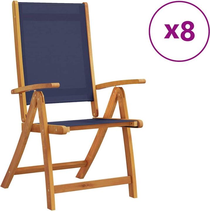 Produktbild vidaXL klappbarer Gartenstuhl