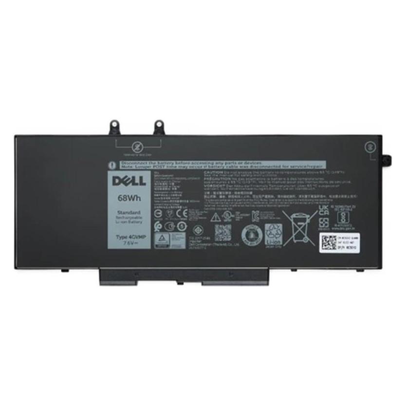 Dell Battery Latitude 4C 60 WHR (4 Zellen, 8500 mAh), Notebook Akku, Schwarz