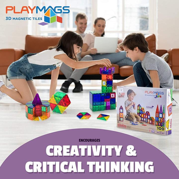 Produktbild Playmags Magnetisches Spiele-Set