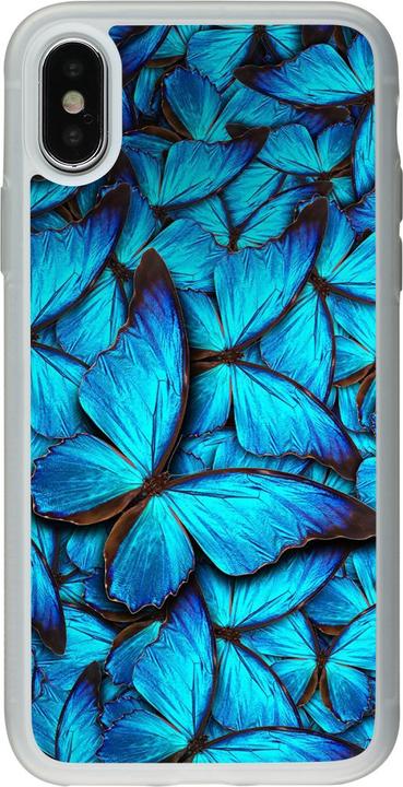 Produktbild PhoneLook Hülle Silikon transparent Papillon (Apple iPhone X, Apple iPhone XS)