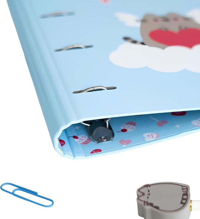 Immagine prodotto Pusheen - Cartella della collezione Purrfect Love (4 anelli) (A4, 1 Pezzo/i)