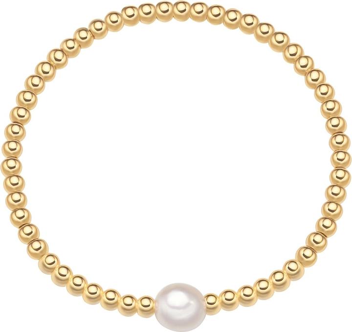 Image du produit Yokoamii Bracelet femme perles en alliage métallique - 36466 (21 cm, Alliage métallique)