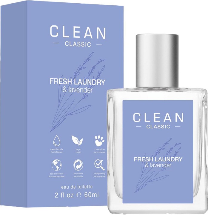 Produktbild Clean Fresh Laundry & Lavender, EDT 60 ml (Eau de Toilette, 60 ml)