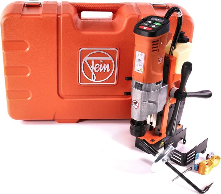 Actual product image Fein KBU 35-2 QW Universal Magnetic Core Drilling Machine up to 35 mm ( 72705861000 ) + 5 pcs. (Electrical connection)