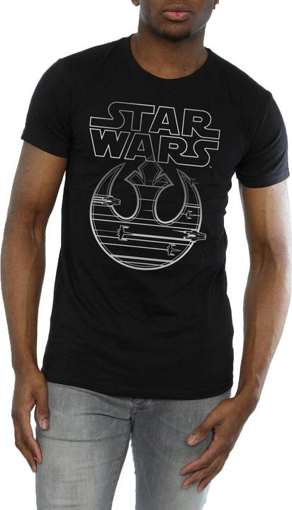 Produktbild Star Wars The Last Jedi Resistance Logo Metallic TShirt (L)