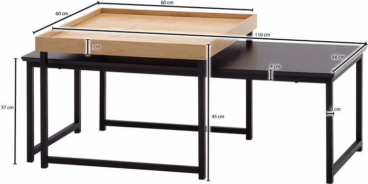 Produktbild Wohnling Ethan (110 x 60 x 45 cm)