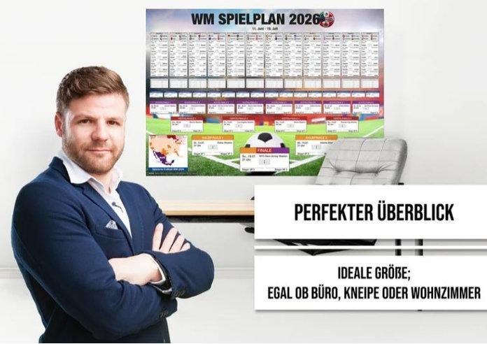 CU Calendrier de la Coupe du monde de football 2026: à remplir